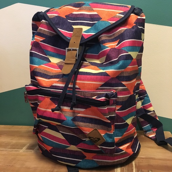 Roxy Handbags - NWOT Roxy Women's Driftwood Backpack, Desert Point